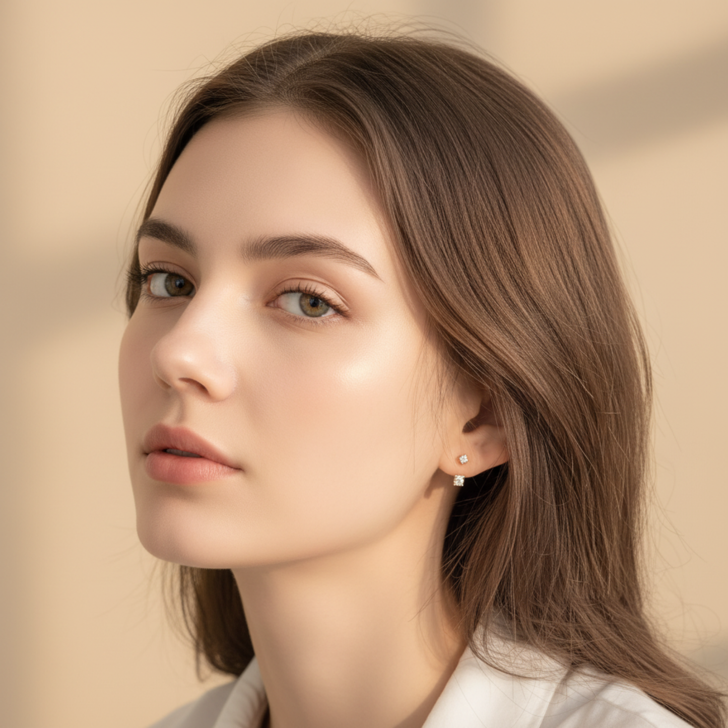 Diamond Cuddle Earrings