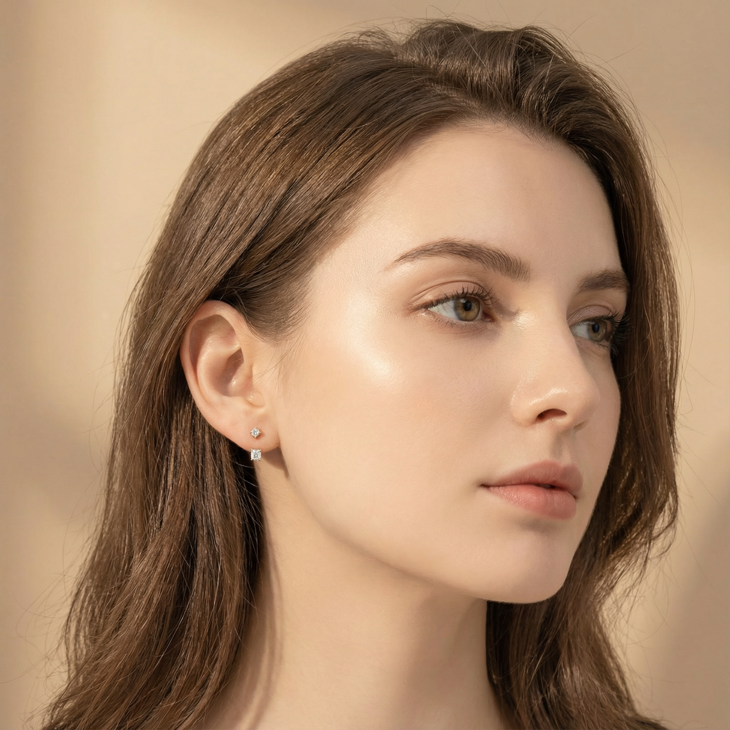 Diamond Cuddle Earrings