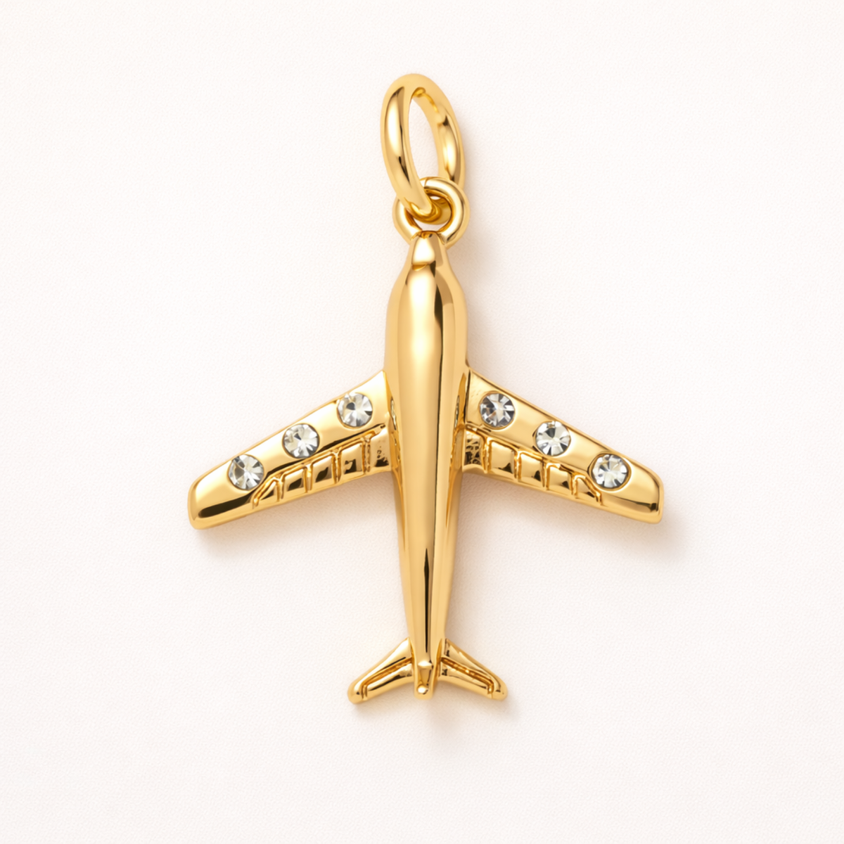 BellePierre Airplane Charm