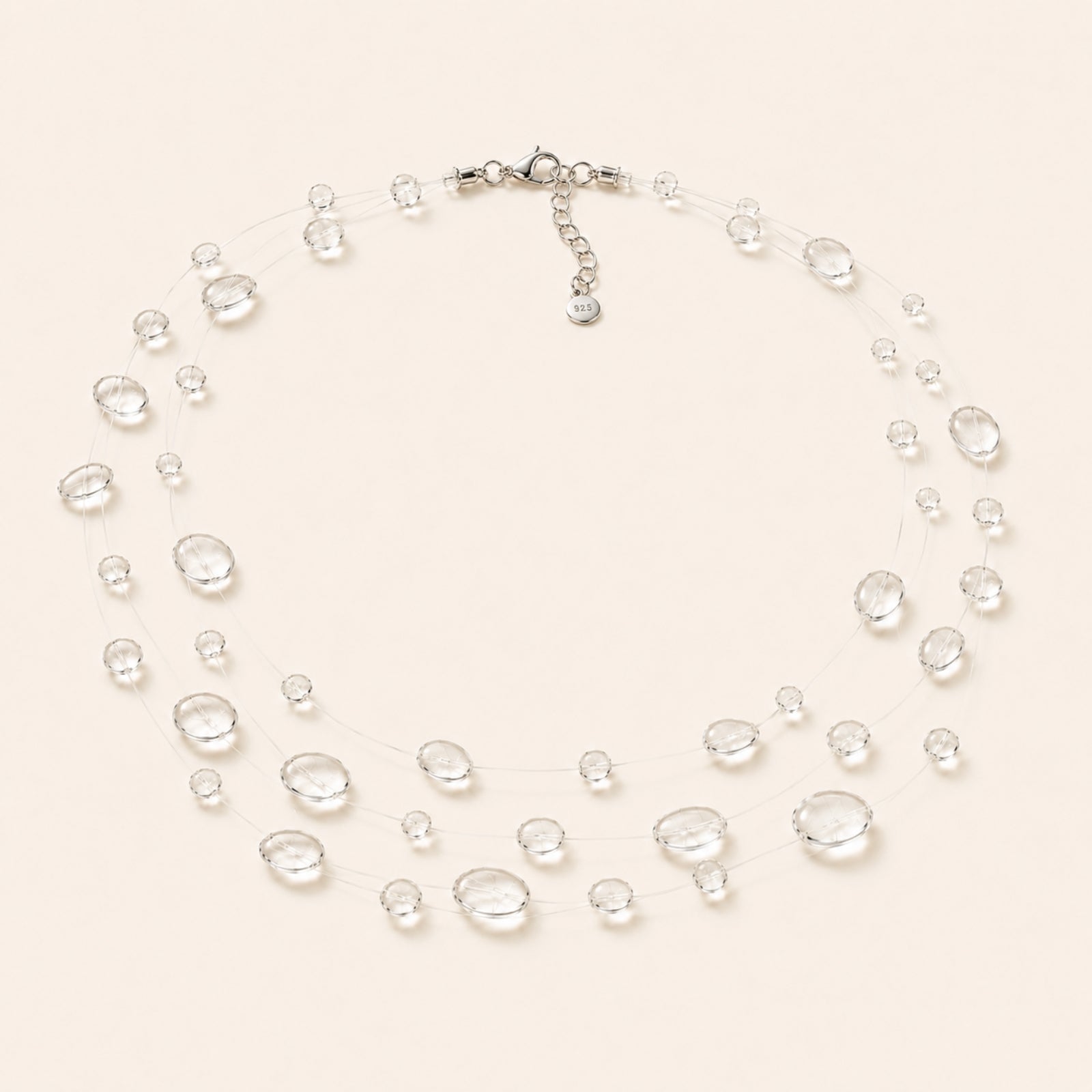 Triple Torrential Rain Necklace