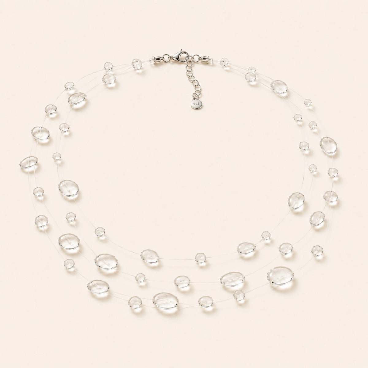 Triple Torrential Rain Necklace