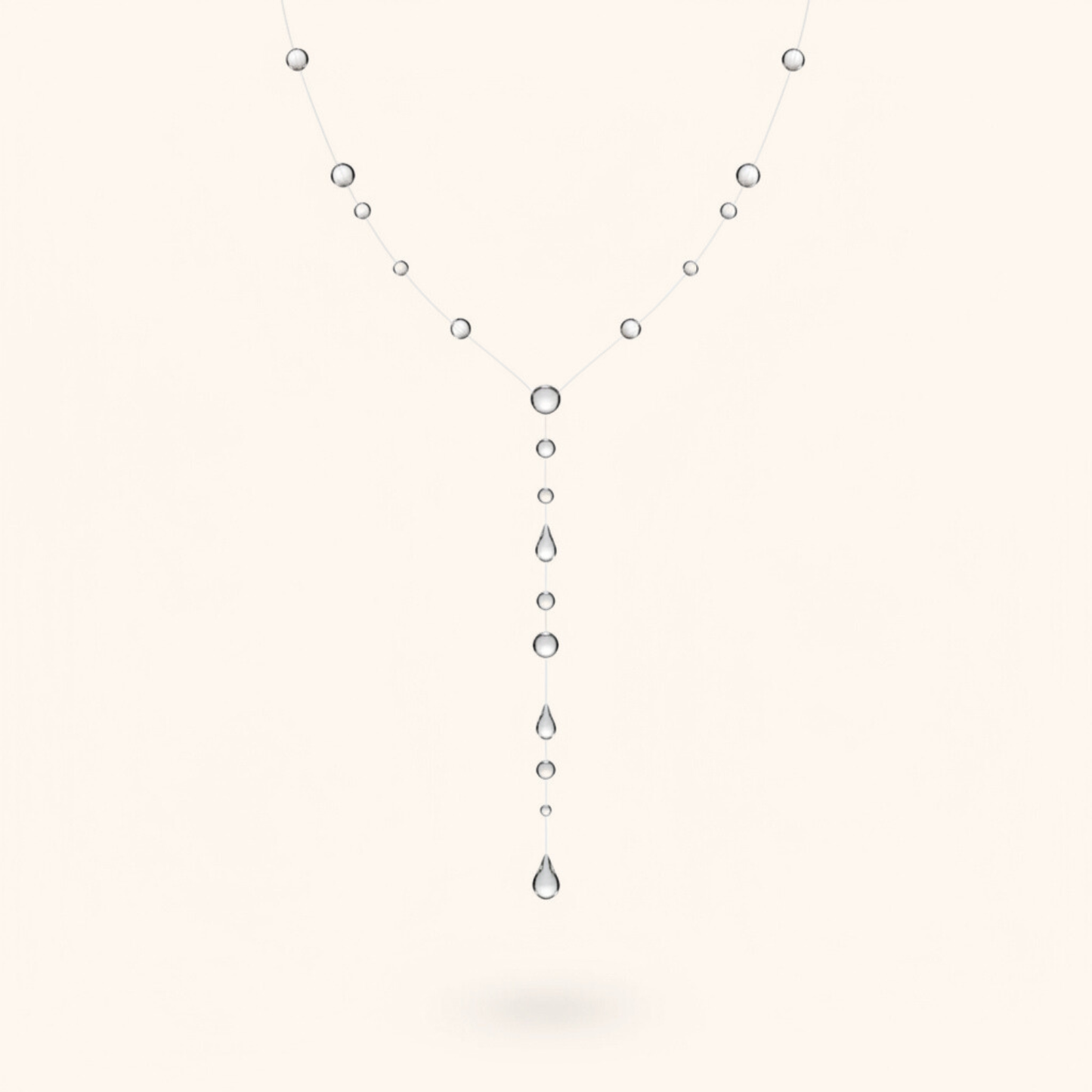 Torrential Rain River Necklace