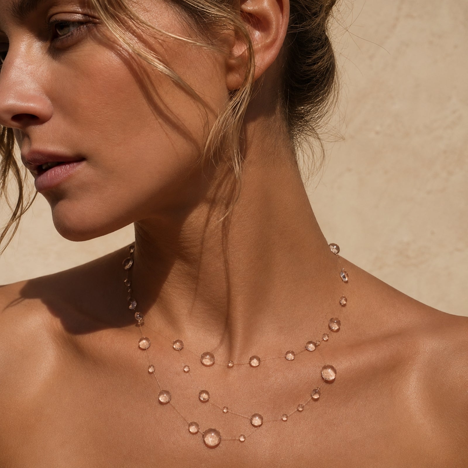 Triple Torrential Rain Necklace