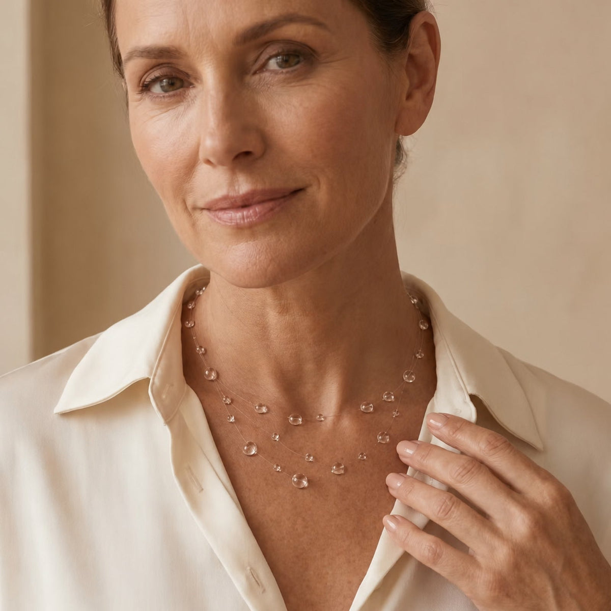 Triple Torrential Rain Necklace