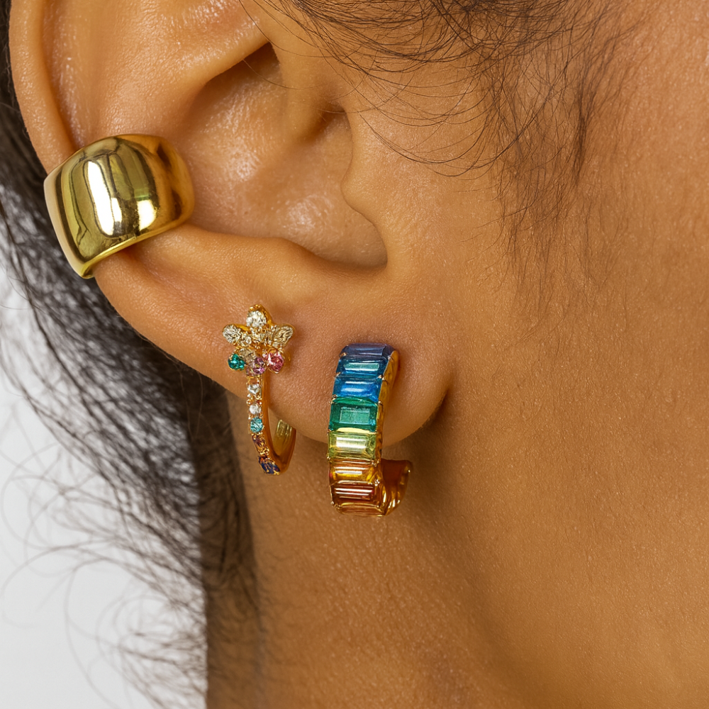 Classic Chromatic Garden Earrings