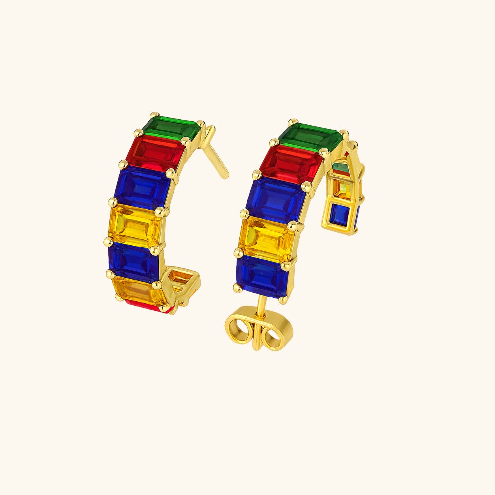 Classic Chromatic Garden Earrings