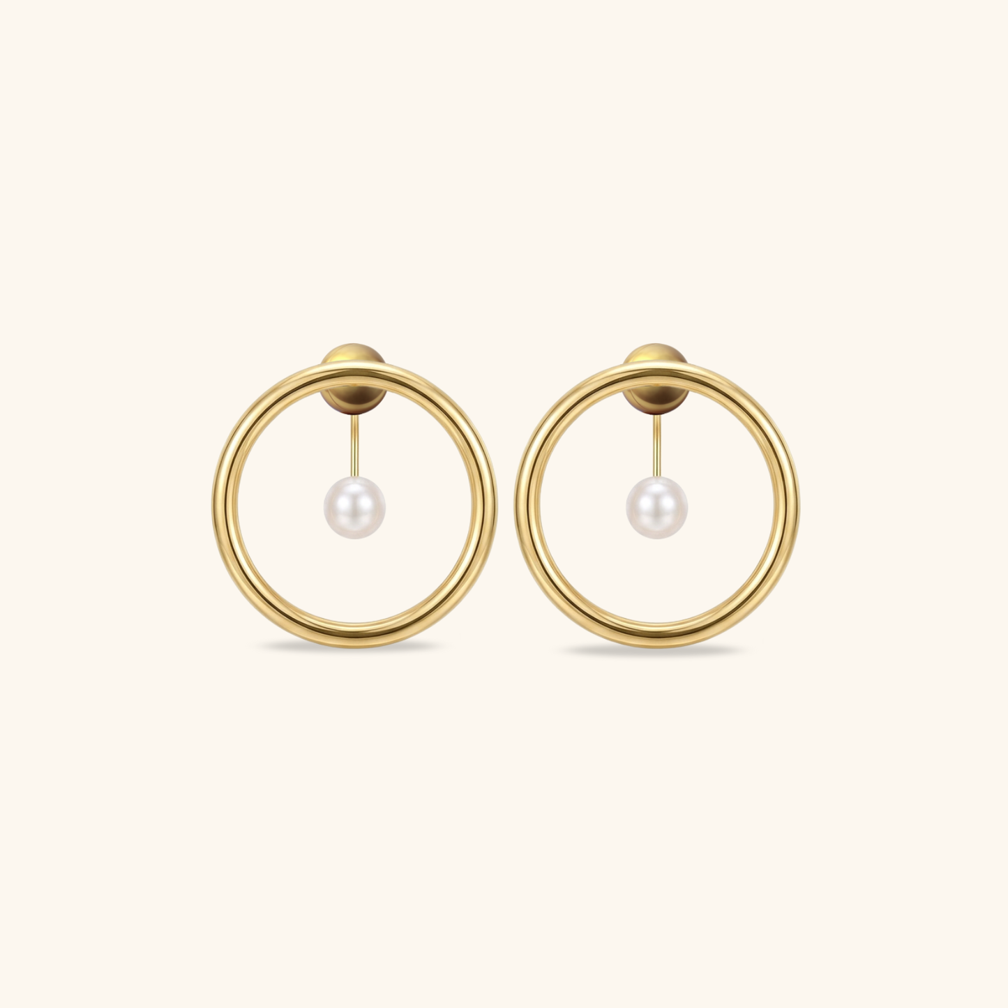 Pearled Illusion Earrings