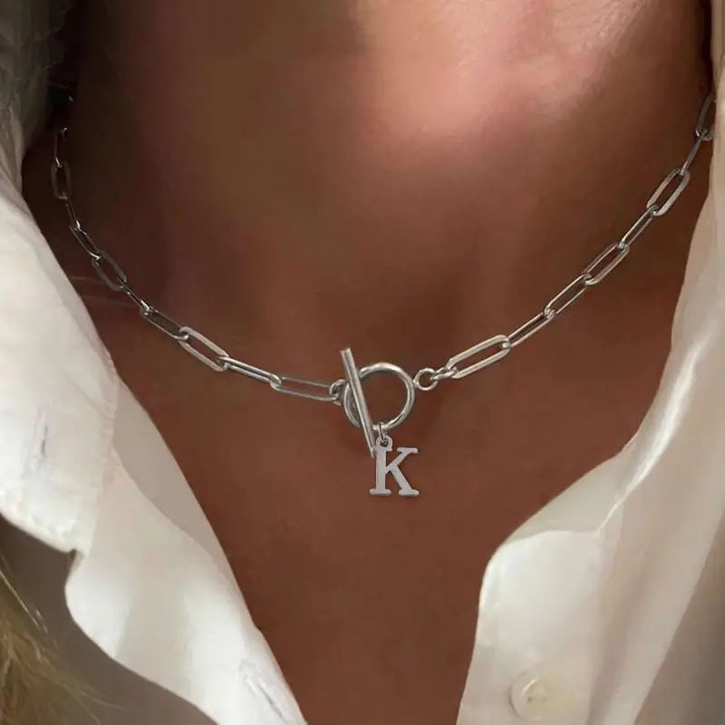 Roviel Initial Necklace