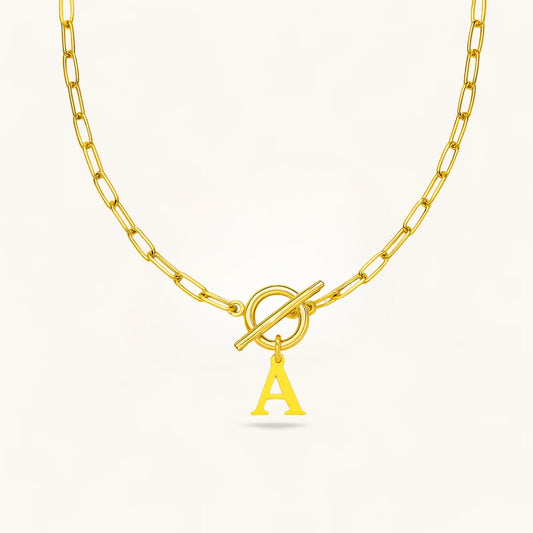 Roviel Initial Necklace