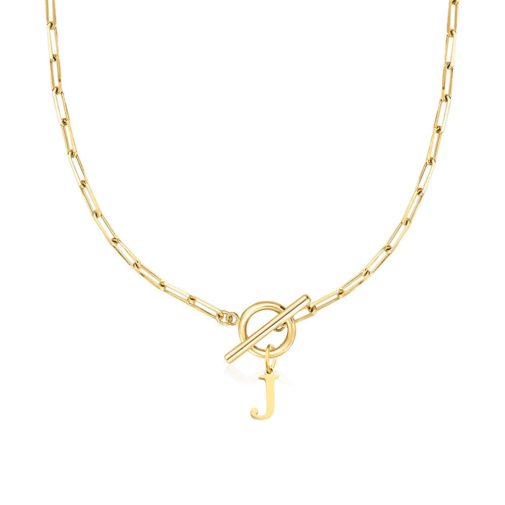 Roviel Initial Necklace