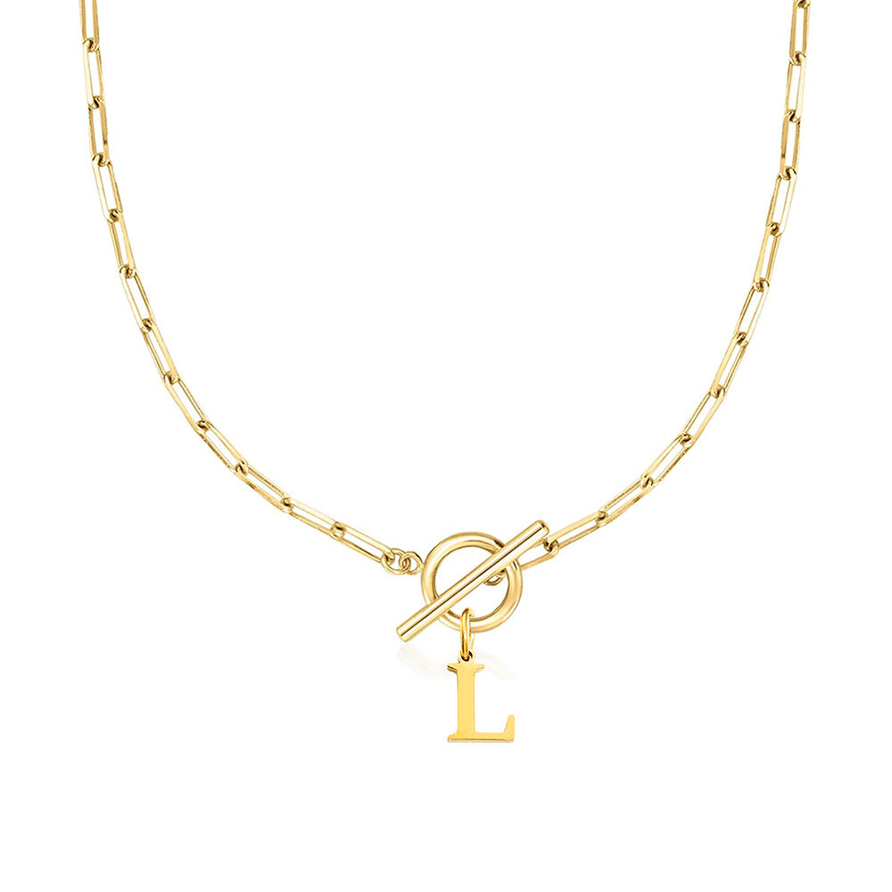 Roviel Initial Necklace