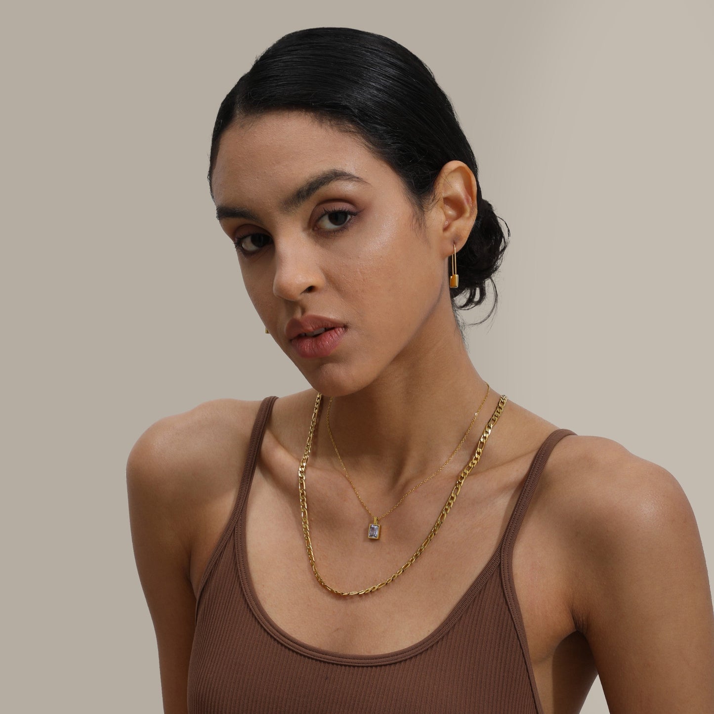 Lock Earrings