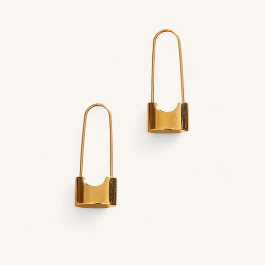 Lock Earrings
