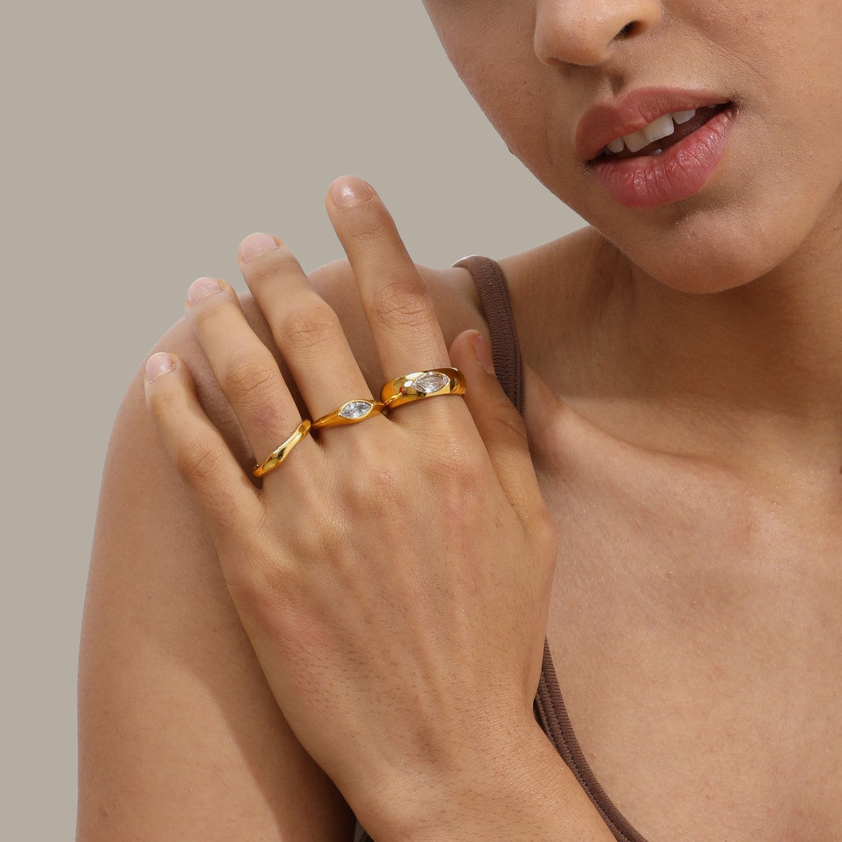 Gathered Ring