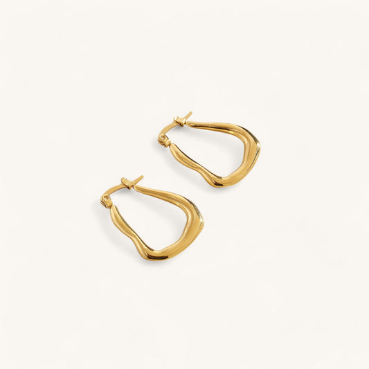 Gathered Earrings