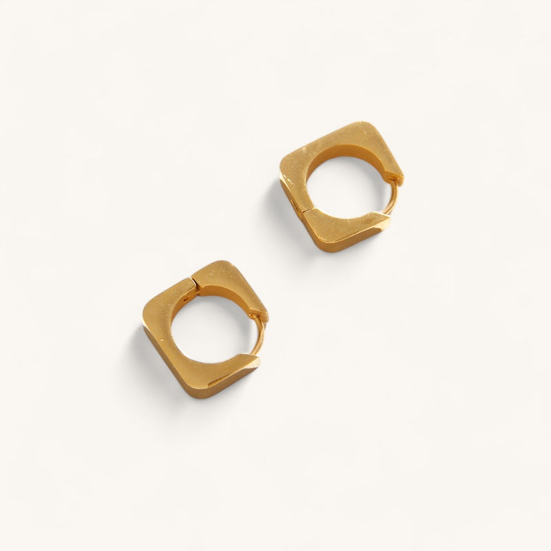 Mini Square Earrings