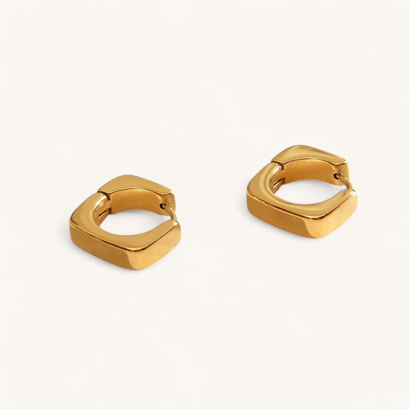 Mini Square Earrings