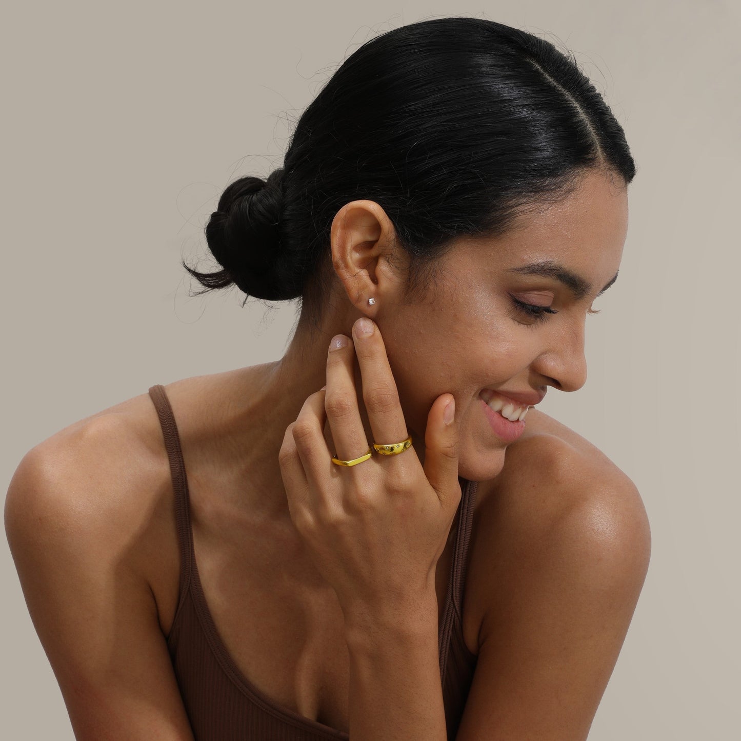 Diamond Stud Earrings