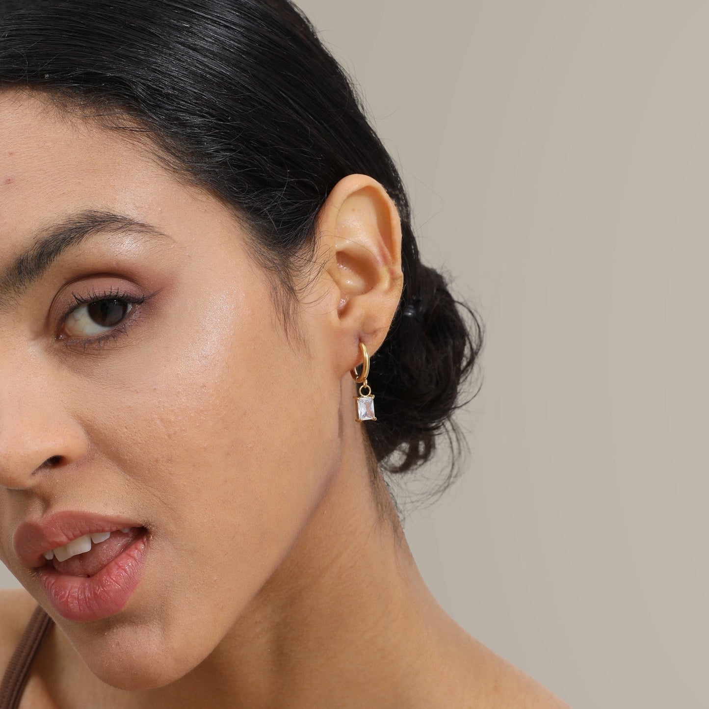 Diamond Drop Earrings