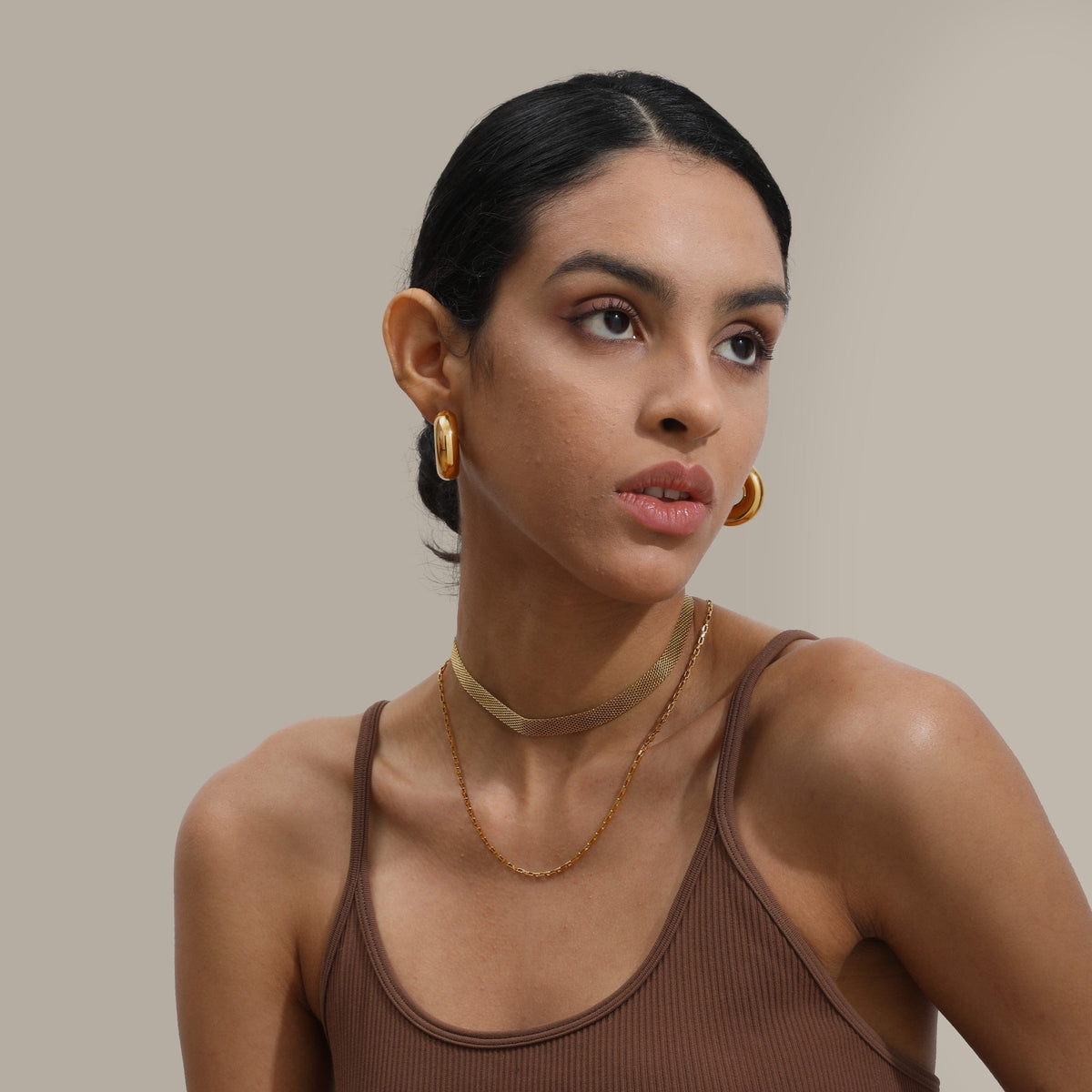 Medusa Chain Necklace