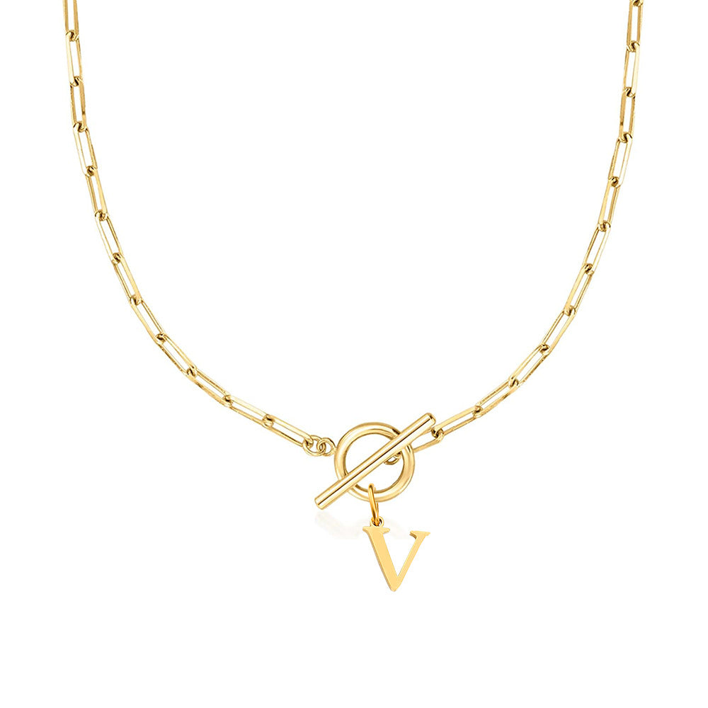 Roviel Initial Necklace