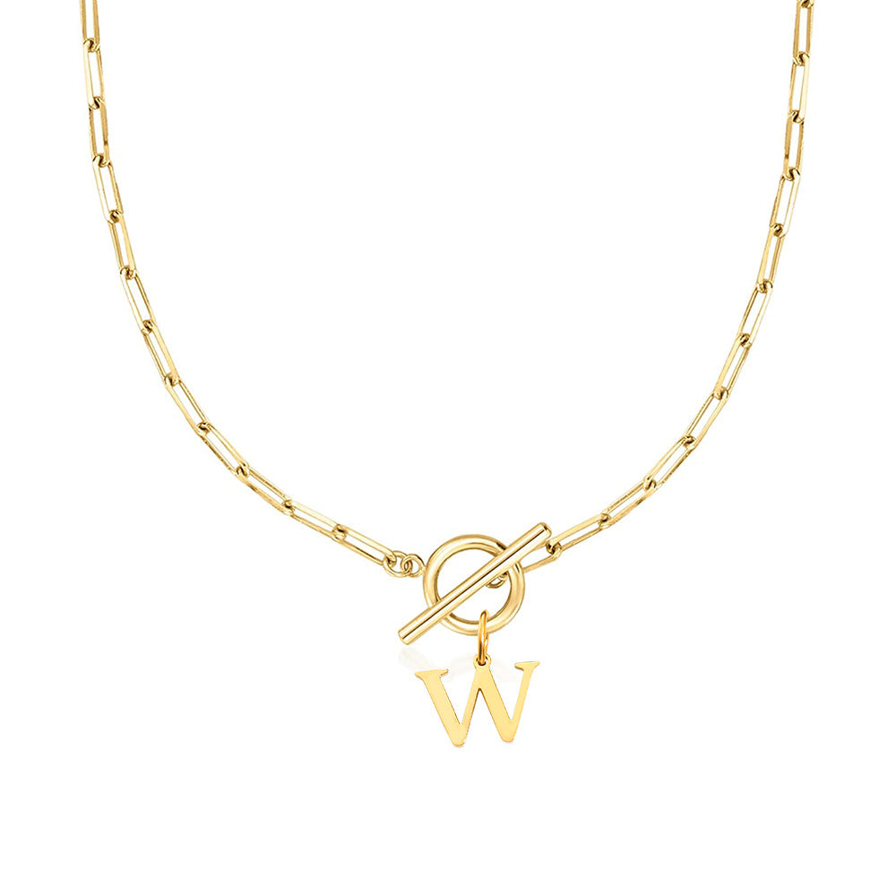 Roviel Initial Necklace