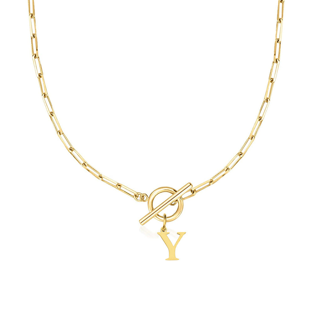 Roviel Initial Necklace