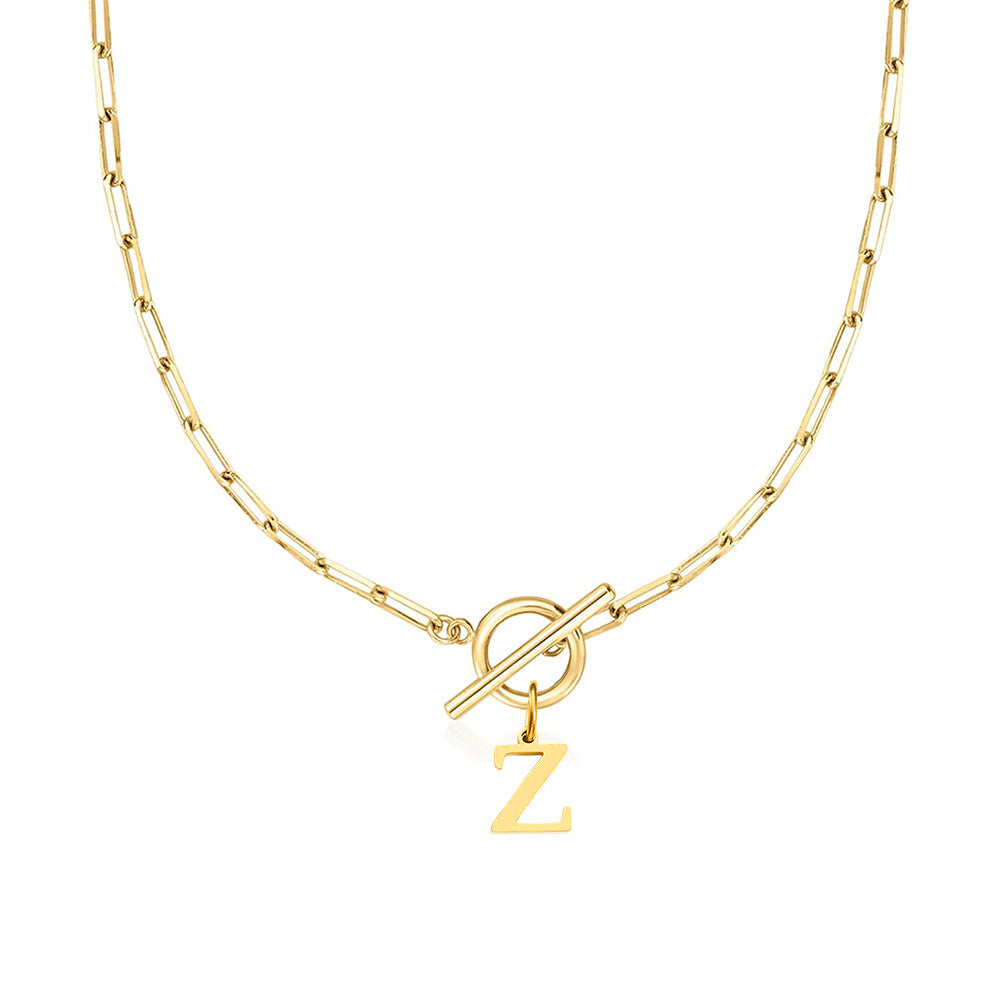 Roviel Initial Necklace