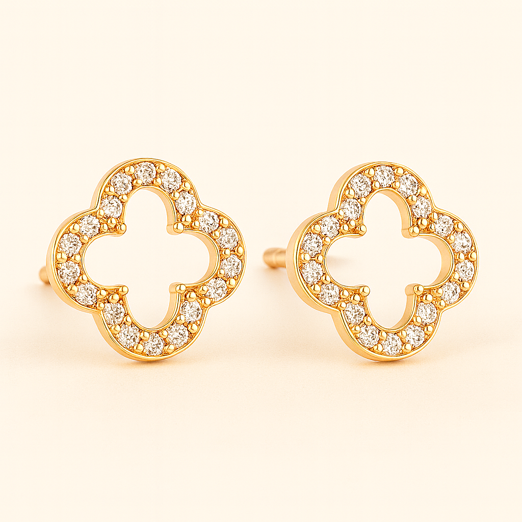 Diamond Luck Earrings