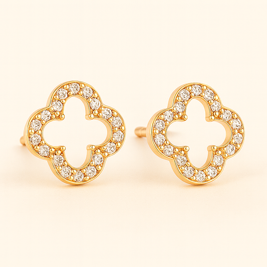 Diamond Luck Earrings