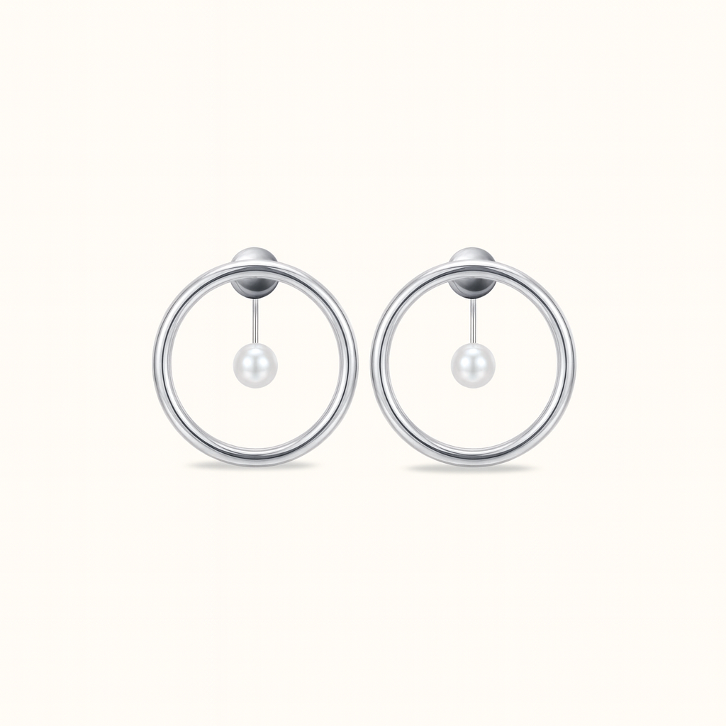 Pearled Illusion Earrings